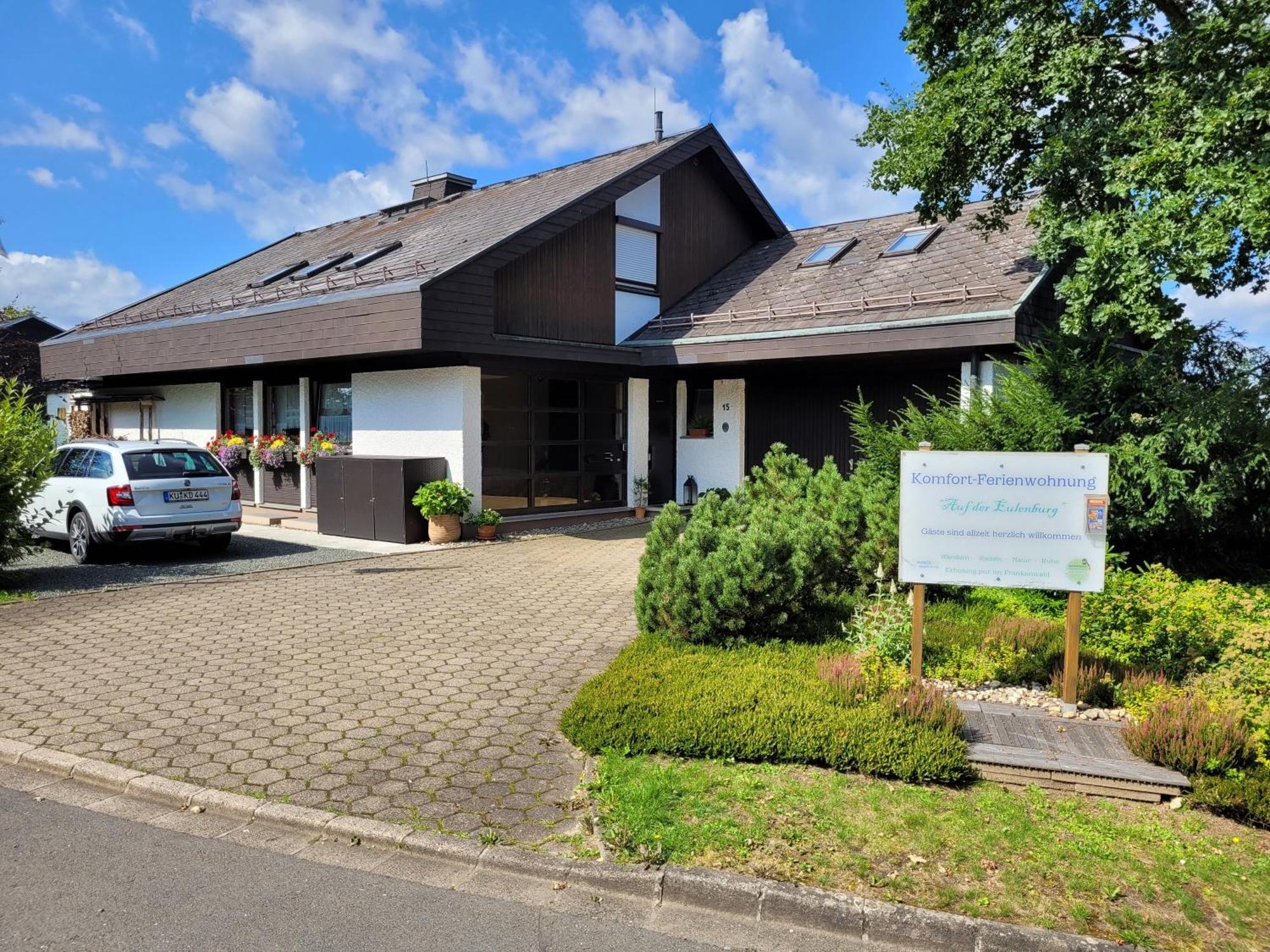 Komfort-Ferienwohnung Auf Der Eulenburg Grafengehaig Экстерьер фото